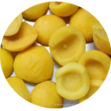 IQF frozen fruit Frozen  yellow peach halves